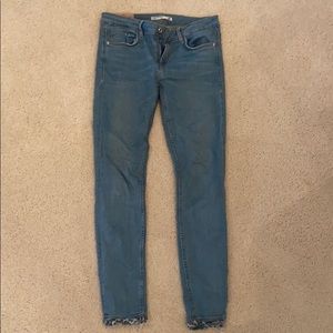 Zara blue jeans